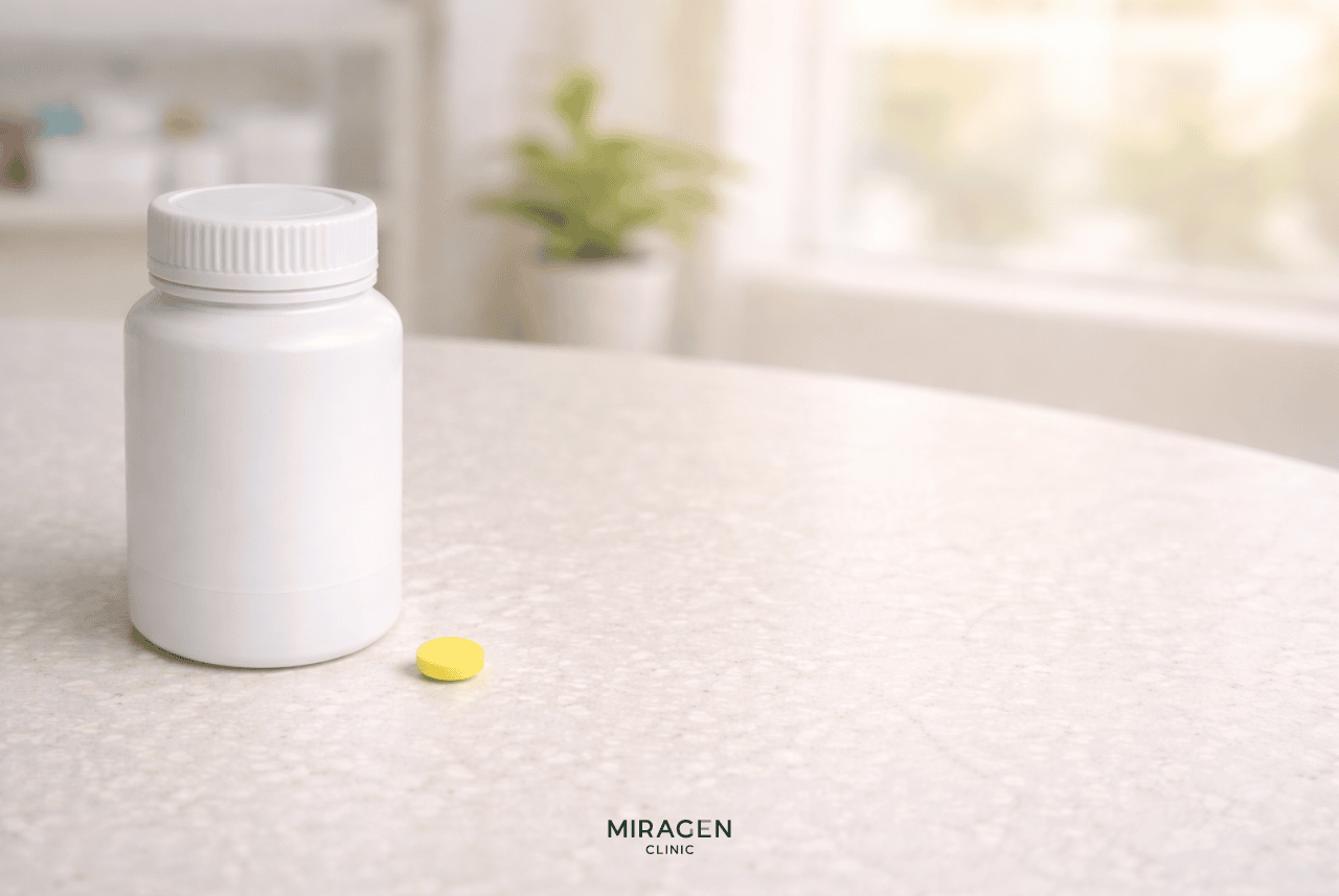 아토피 야간 소양증에 처방되는 1세대 항히스타민제 페니라민 — 가려움 자체를 줄이는 것이 아니라 진정 효과로 수면을 도와 밤에 긁는 행위를 간접적으로 줄이는 역할