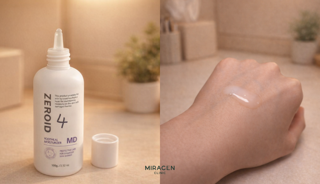 말라세지아를 자극하지 않는 유분기 적은 로션 타입의 두피 보습제 — 두피 지루성피부염에 권장하는 제로이드 루트힐